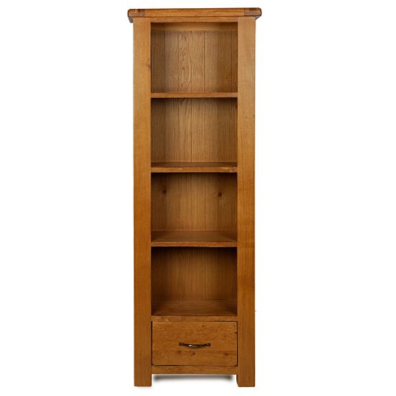 SHERWOOD Slim Bookcase with Drawers Living & Dining Furniture Alexander Ellis